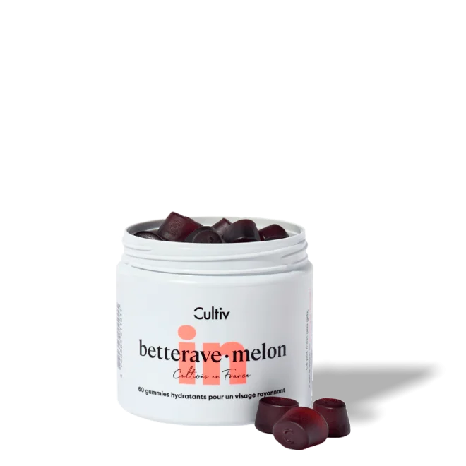 Packshot gummies hydratants bio Cultiv Packshot gummies hydratants bio Cultiv