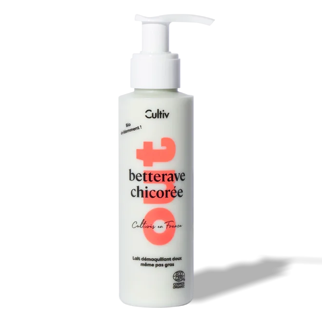 Lait démaquillant certifié bio Cultiv Lait démaquillant certifié bio Cultiv