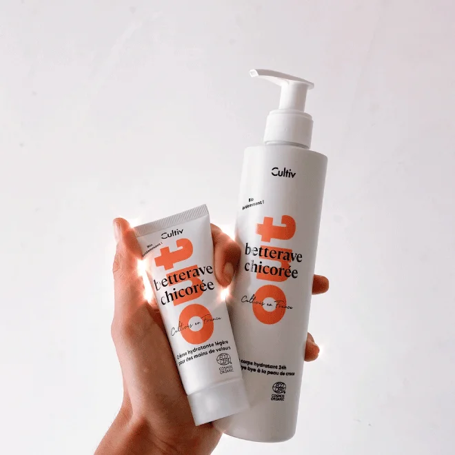 Lait corps et crème mains Cultiv Lait corps et crème mains Cultiv