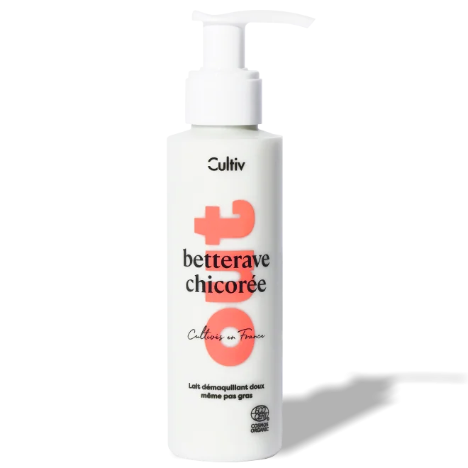 Lait démaquillant certifié bio Cultiv Lait démaquillant certifié bio Cultiv