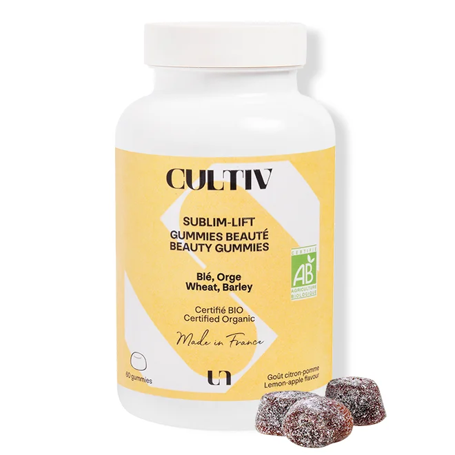 Gummies peau fermeté bio Cultiv Gummies peau fermeté bio Cultiv