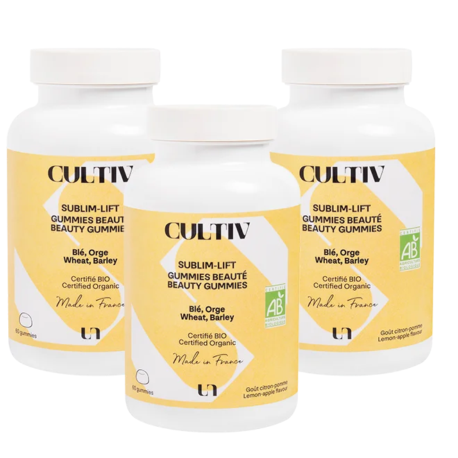 Gummies peau fermeté bio 3 mois Cultiv Gummies peau fermeté bio 3 mois Cultiv