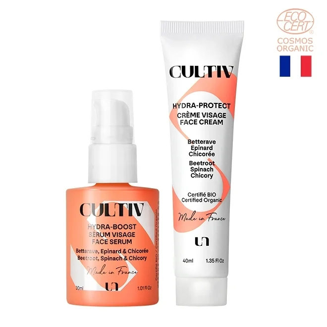 Duo visage hydratant bio Cultiv Duo visage hydratant bio Cultiv