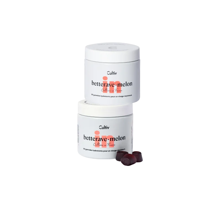 Gummies hydratants bio Cultiv 2 mois